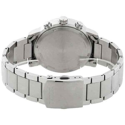 Reloj para hombre Citizen Eco-Drive cronógrafo de acero inoxidable con esfera negra CA0840-87E 100M