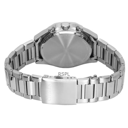 Reloj Citizen Eco-Drive Cronógrafo de acero inoxidable con esfera verde CA4590-81X 100M para hombre