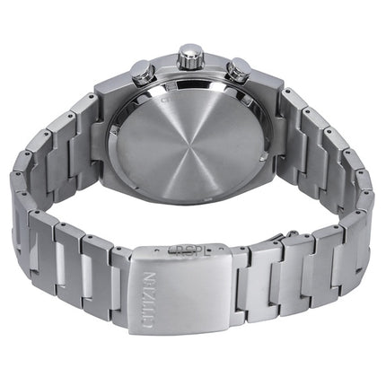 Reloj Citizen Zenshin Cronógrafo Super Titanium Esfera plateada Eco-Drive CA4610-85A 100M para hombre