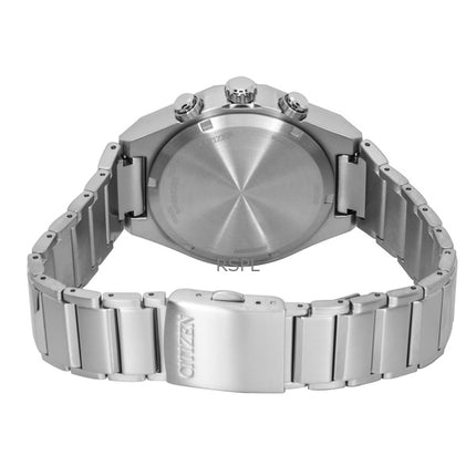 Reloj Citizen Zenshin Senkei Cronógrafo Super Titanium con esfera azul Eco-Drive CA4691-59L 100M para hombre