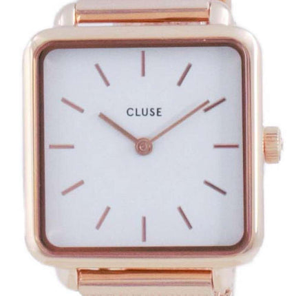 Cluse La Tetragone White Dial Quartz CW0101207001 Reloj para mujer
