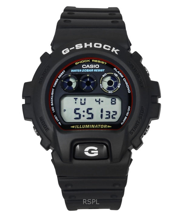 Reloj digital Casio G-Shock de cuarzo con resina de base biológica DW-6900RL-1 200M para hombre