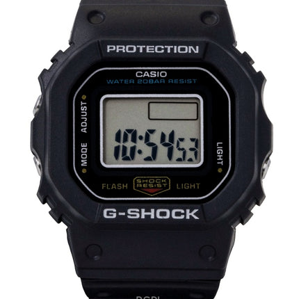 Reloj Casio G-Shock Nano Digital negro con correa de resina de base biológica, cuarzo DWN-5600-1, 200 m, unisex