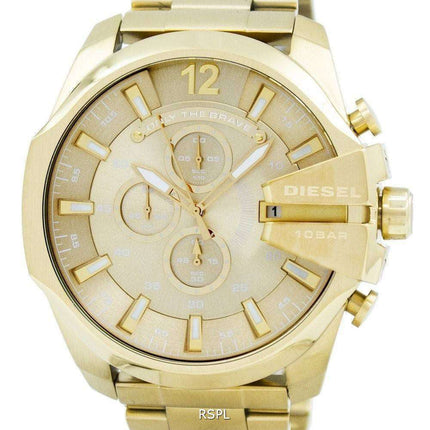 Reloj para hombre Diesel Quartz Chief Chronograph Gold Tone DZ4360 de Diesel