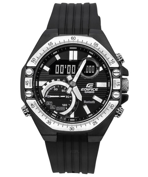 Casio Edifice Automotive Toolkit Inspired Design Series Reloj analógico digital de cuarzo ECB-10TP-1A 100M para hombre