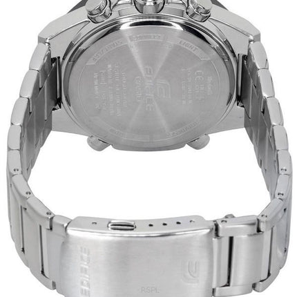 Reloj para hombre Casio Edifice Mobile Link analógico digital con esfera gris solar ECB-950DB-1A 100M