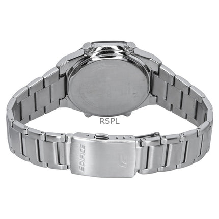 Reloj Casio Edifice analógico-digital para hombre, con enlace para smartphone, acero inoxidable, esfera negra, cuarzo, ECB-S10DB-1A, 100 m