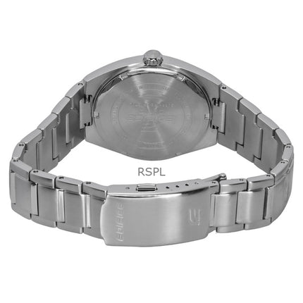 Reloj Casio Edifice analógico de acero inoxidable con esfera negra de cuarzo EFB-109D-1AV 100M para hombre