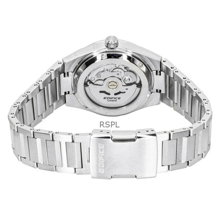 Reloj Casio Edifice analógico de acero inoxidable forjado con esfera verde carbono EFK-100D-3A automático para hombre (100 m)