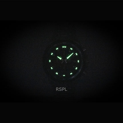 Reloj Casio Edifice analógico estándar con cronógrafo de acero inoxidable y esfera verde de cuarzo EFR-539DE-3AV 100M para hombre