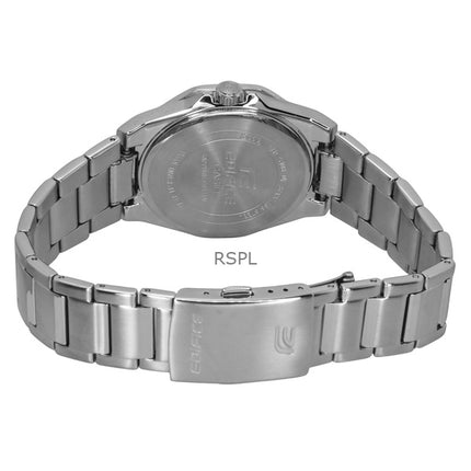 Reloj Casio Edifice Slim Line con esfera negra de cuarzo EFR-S108D-1A 100M para hombre