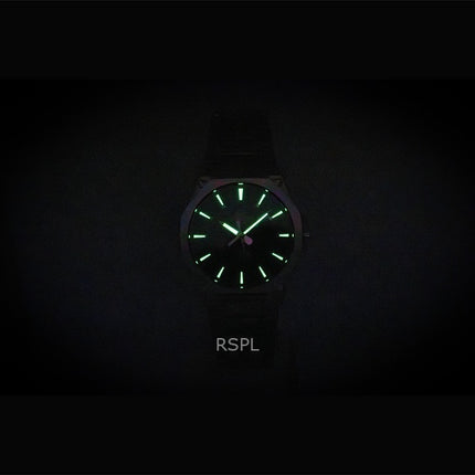 Reloj Casio Edifice analógico de acero inoxidable con esfera verde de cuarzo EFR-S108DE-3AV 100M para hombre