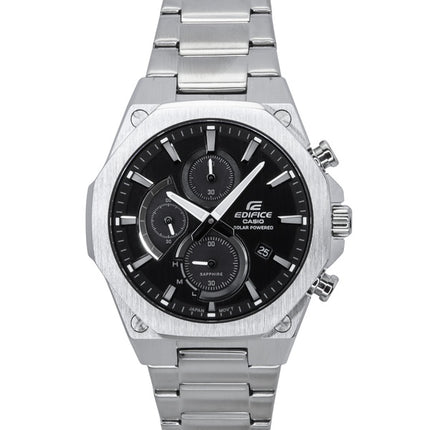 Reloj Casio Edifice Slim Line cronógrafo analógico solar EFS-S570D-1A EFSS570D-1 100M para hombre