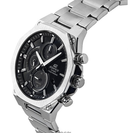 Reloj Casio Edifice Slim Line cronógrafo analógico solar EFS-S570D-1A EFSS570D-1 100M para hombre