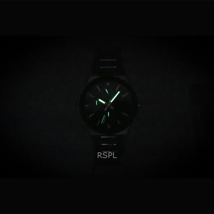 Reloj Casio Edifice EFS-S650D-2A para hombre, cronógrafo analógico, acero inoxidable, esfera azul, solar, 100 m