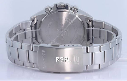 Casio Edifice Cronógrafo Analógico Acero inoxidable Cuarzo EFV-630D-1AV EFV630D-1 100M Reloj para hombre