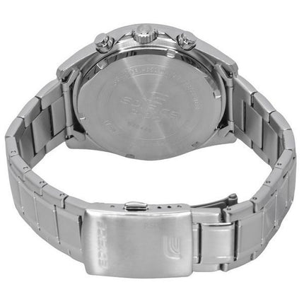 Reloj para hombre Casio Edifice Standard cronÃ³grafo de acero inoxidable con esfera negra y cuarzo EFV-650D-1A 100M