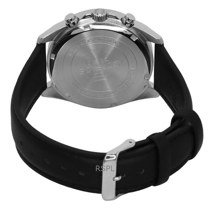 Reloj Casio Edifice EFV-650L-7AV para hombre, cronógrafo analógico estándar, esfera blanca, cuarzo, 100 m