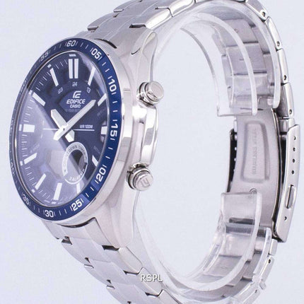 Casio Edifice alarma analógico EFVC100D-2AV EFV-C100D-2AV reloj de Men