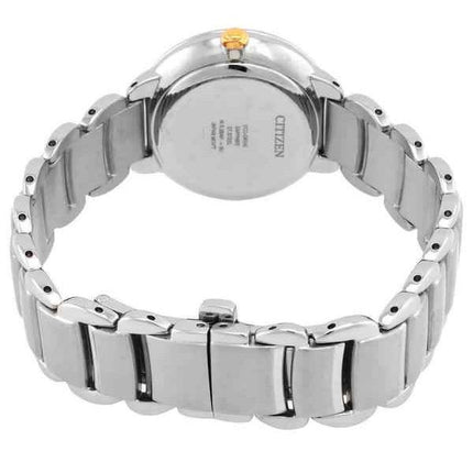 Reloj para mujer Citizen L Series Eco-Drive de acero inoxidable con esfera de nácar EM0927-87Y