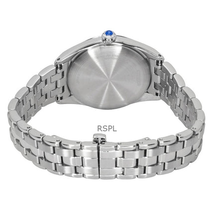 Reloj Citizen L Classic para mujer, de acero inoxidable, esfera azul, Eco-Drive EM1140-80L