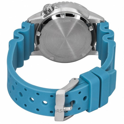 Reloj Citizen Promaster Eco-Drive Diver's EO2027-09L para mujer, correa de poliuretano, esfera azul, 200 m
