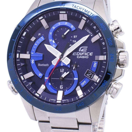 Reloj Casio Edifice resistente Bluetooth Solar Dual Time EQB900DB JCA-900DB-2A-2A hombres