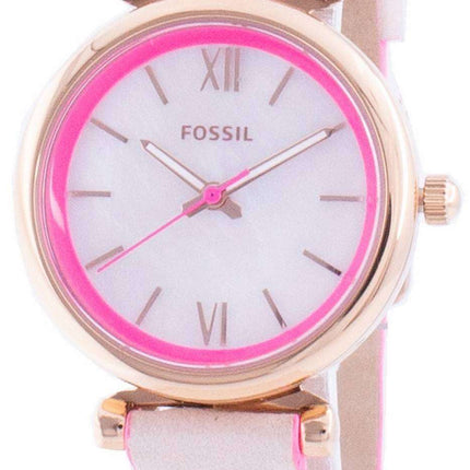 Reloj de cuarzo para mujer Fossil Carlie Mini ES4833