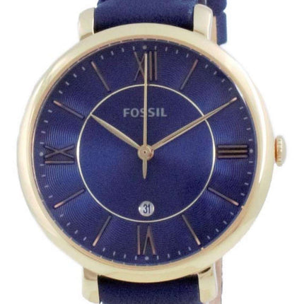 Fossil Jacqueline Blue Dial Analog Quartz ES5023 Reloj para mujer