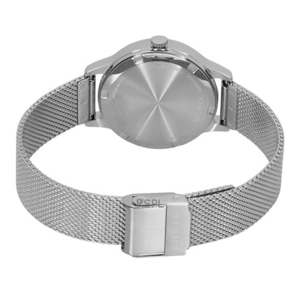 Reloj Citizen Elegance Eco-Drive EW2621-75M de acero inoxidable con esfera azul para mujer, 100 m