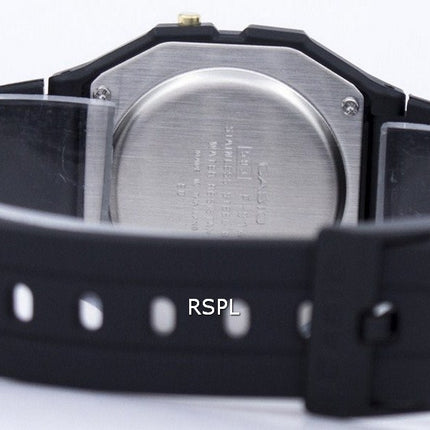 Reloj Casio alarma cronógrafo Digital F 91WG de 9S de los hombres