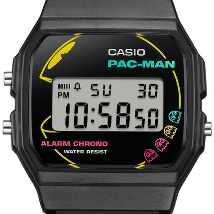 Reloj de cuarzo unisex Casio Standard Digital PAC-MAN Collaboration con correa de resina de base biológica F-91WPC-1A