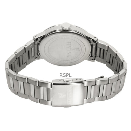 Reloj Festina F20435-2 de cuarzo con esfera gris titanio para hombre
