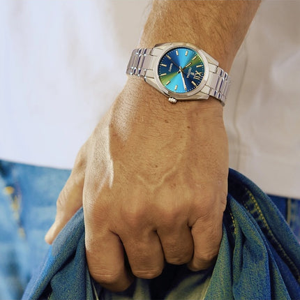 Reloj Festina Alegría de acero inoxidable con esfera azul y cuarzo F20622-I para mujer