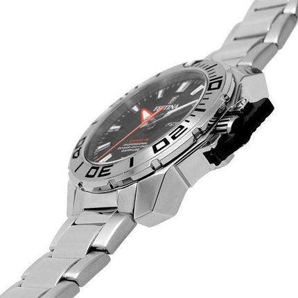 Reloj Festina Diver de acero inoxidable con esfera negra y cuarzo F20665-4 200M para hombre