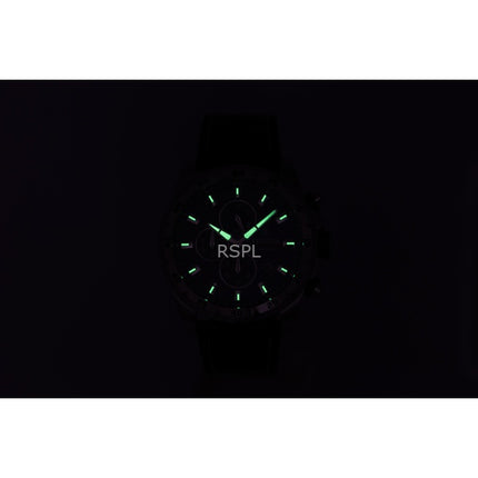 Reloj Festina Timeless Cronógrafo con correa de piel y esfera azul de cuarzo F20692-2 100M para hombre