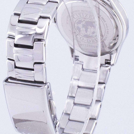Ciudadano Eco-Conduzca diamante acento FE1140-86 X Watch de Women