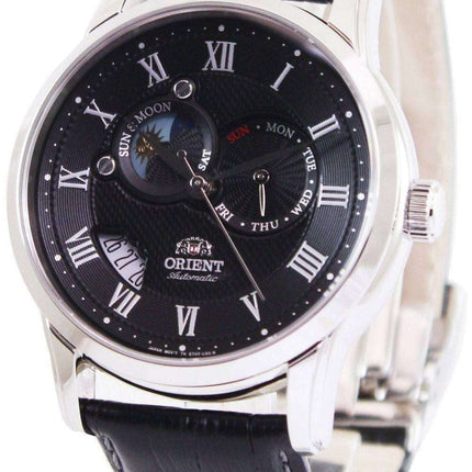 Orient automático clásico el sol y Luna FET0T002B ET0T002B reloj de hombres
