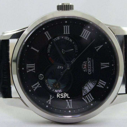 Orient automático clásico el sol y Luna FET0T002B ET0T002B reloj de hombres