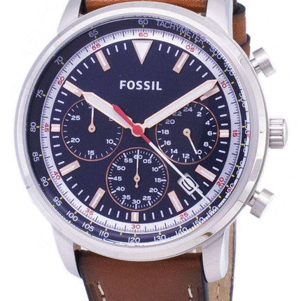Goodwin fósiles Cronógrafo cuarzo taquímetro FS5414 Watch de Men