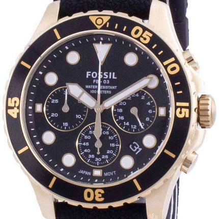 Fossil FB-03 Chronograph Quartz FS5729 100M Reloj para hombre