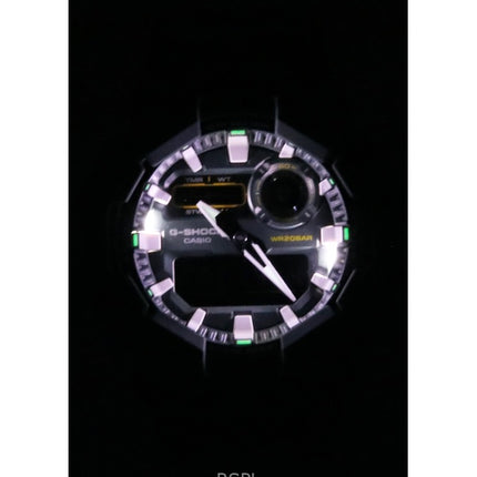 Reloj Casio G-Shock analógico digital con correa de tela y esfera azul de cuarzo GA-010CE-2A 200M para hombre
