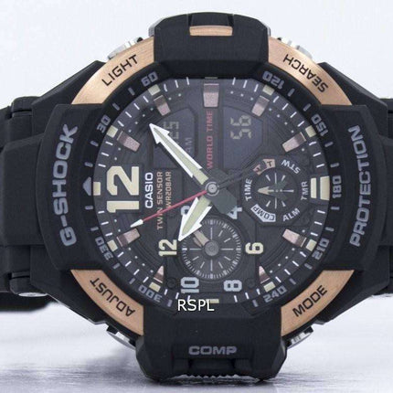 Reloj Casio G-Shock GRAVITYMASTER Twin Sensor GA-1100RG-1ADR GA1100RG-1ADR hombres