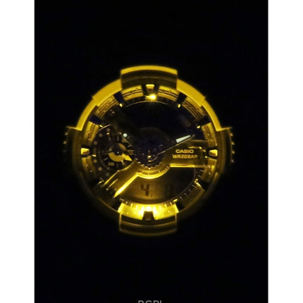 Reloj Casio G-Shock analógico digital de resina de base biológica con esfera azul de cuarzo GA-110AS-5A 200M para hombre