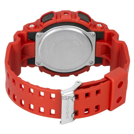 Reloj Casio G-Shock Digital Red con correa de resina de base biológica GA-110RRB-4A de cuarzo, 200 m, para hombre