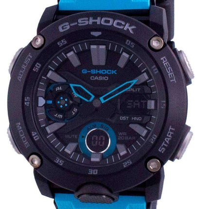 Reloj para hombre Casio G-Shock Standard Analog Digital Carbon Core Diver',s GA-2000-1A2 GA2000-1A2 200M