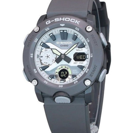 Reloj para hombre Casio G-Shock Hidden Glow Series analógico digital con correa de resina y esfera gris de cuarzo GA-2000HD-8A 2