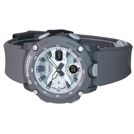 Reloj para hombre Casio G-Shock Hidden Glow Series analógico digital con correa de resina y esfera gris de cuarzo GA-2000HD-8A 2