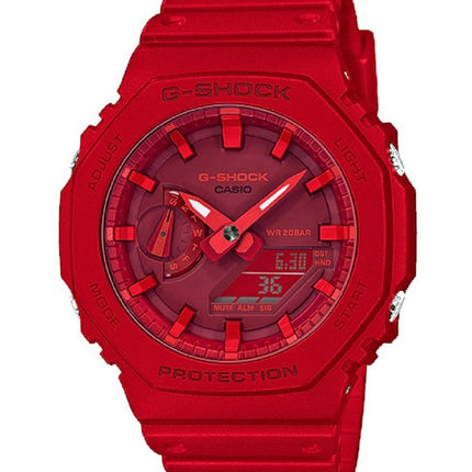 Casio G-Shock Carbon Core Guard Correa de resina Analógico Digital GA-2100-4A GA2100-4 200M Reloj para hombre