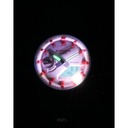 Reloj Casio G-Shock analógico digital Rich Brian Collaboration con esfera blanca de cuarzo GA-2100RB-3A 200M para hombre